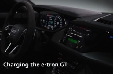 Audi Tech Tutorial: Charging the e-tron GT