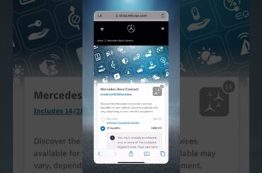 How To: Repurchase/Resubscribe to Expired Services in Mercedes Me Connect Store