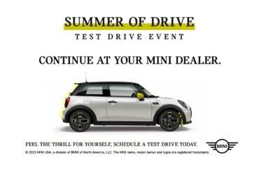 MINI USA | Summer of Drive Test Drive Event: MINI Electric Unplug and Play