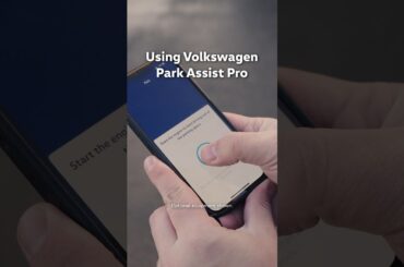 Your phone 🤝 perfect parking#Volkswagen #VWTouareg #HowTo