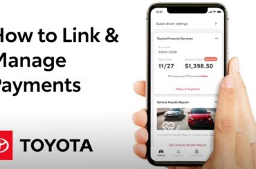 How to Manage Payments on the Toyota App | Toyota