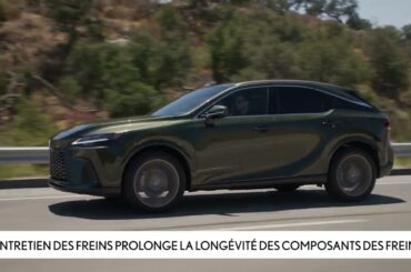 Lexus | Vue intérieure : Entretien et composants des freins
