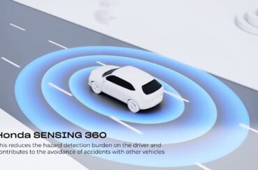 Honda CR-V Advance Safety Systems with Honda SENSING 360