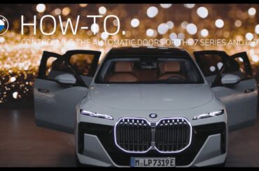 How to Control The Automatic Doors of the 7 Series & i7 With the MYBMW App | BMW USA Genius How-To