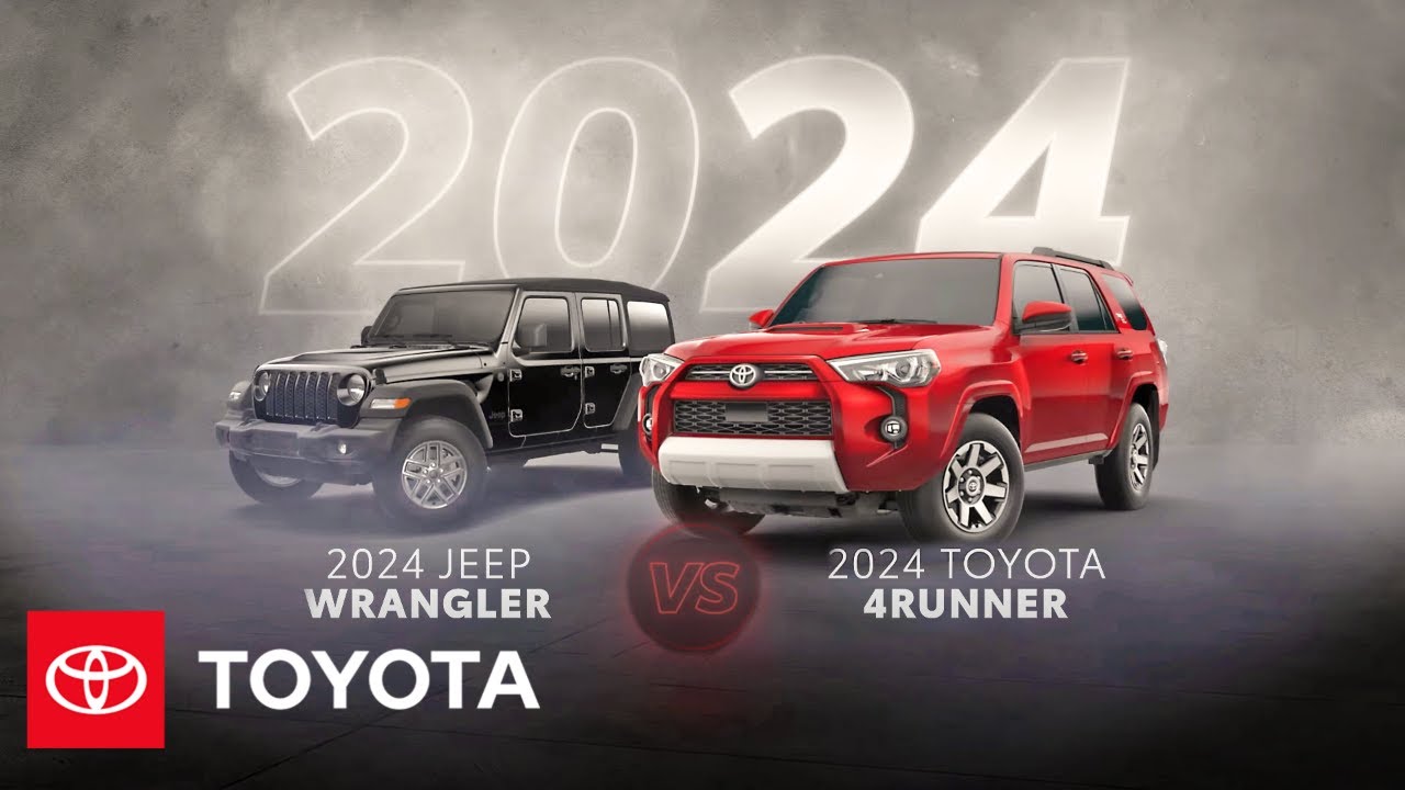 2024 Toyota 4Runner vs 2024 Jeep Wrangler Toyota EVSHIFT