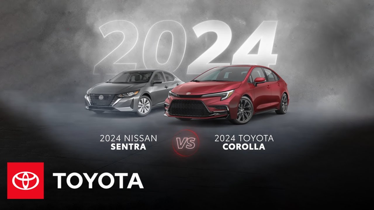 2024 Toyota Corolla vs 2024 Nissan Sentra Toyota EVSHIFT