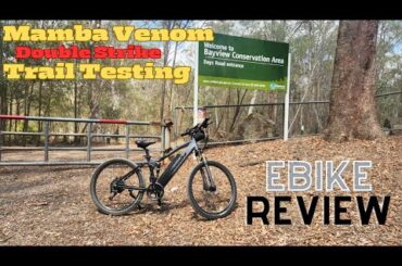 BUDGET E-BIKE TEST - Riding my Mamba Venom Double Strike at Bayview Conservation Area