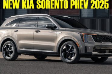2025 New KIA Sorento PHEV - Perfect Hybrid SUV!