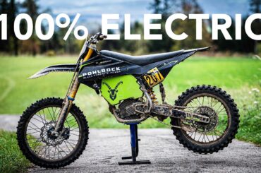This ELECTRIC DIRTBIKE is Wild!