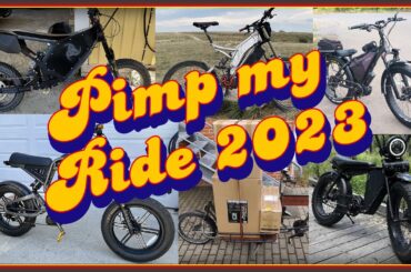 Pimp my Ride 2023 - Showcasing ebikes submitted by Discord members in 2023