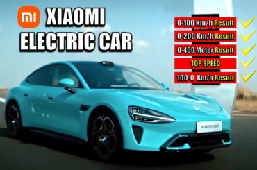 Xiaomi SU7 Electric Car PERFORMANCE Tests!