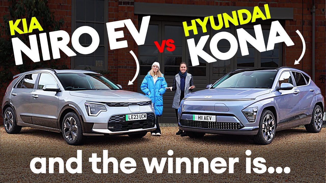 SHOOTOUT 2024 Kia Niro EV vs Hyundai Kona Electric Electrifying