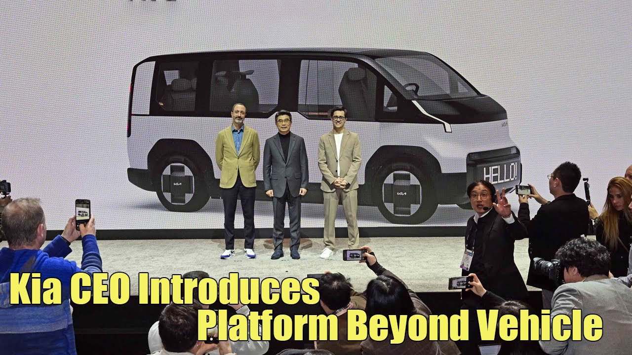 Kia CEO Ambitious Plan: Kia Unveils Electric Vehicles on PBV Platform ...