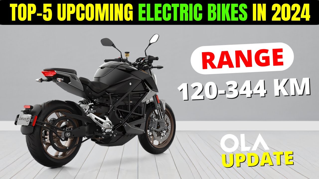 TOP 5 ELECTRIC BIKES IN INDIA 2024 Price, Launch Date