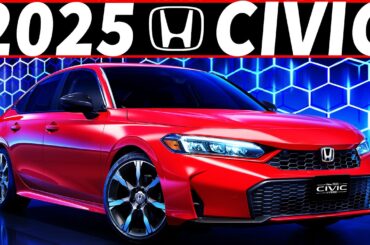 The New 2025 Honda Civic Hybrid Revealed + HUGE Announcements for Honda and Acura in 2024!