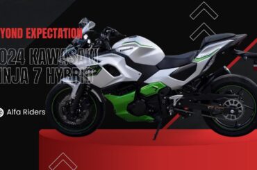 2024 Kawasaki ninja 7 Hybrid/the electric motorcycle for a powerful riding