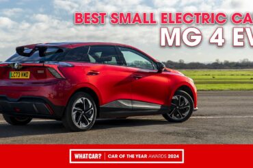 MG 4 EV: 5 reasons why it’s our 2024 Best Small Electric Car | What Car? | Sponsored