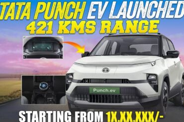 New Tata Punch EV 2024 |  Tata Electric Cars in India | Price | Range | EV Hindi
