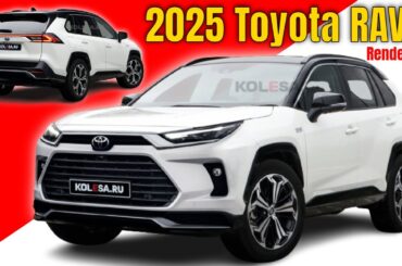 NEW 2025 Toyota RAV4 Rendered
