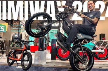 NEW 2024 E-BIKES REVEALED: Himiway at CES | FIRST Look & Review