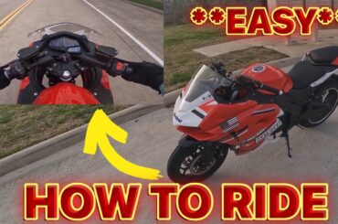 HOW TO RIDE CHINESE ELECTRIC SPORTBIKE IN 10 MINUTES
