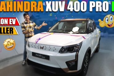 Mahindra XUV 400 Pro Electric Car Review | Best VFM EV Car | EV HINDI