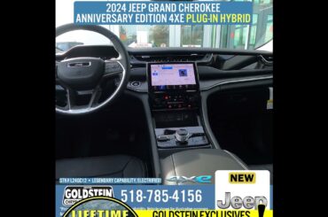 2024 Jeep Grand Cherokee Anniversary Edition 4xe 4WD New Plug In Hybrid SUV Stk L24GC12
