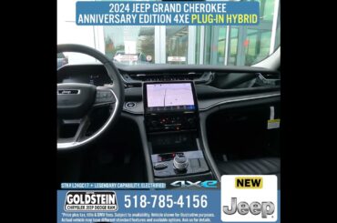 2024 Jeep Grand Cherokee Anniversary Edition 4xe 4WD New Plug In Hybrid SUV Stk L24GC17