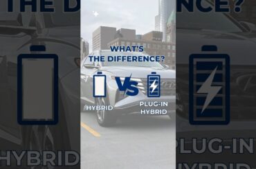 Did you know the difference between #hybrid and Plug-In Hybrid? #pluginhybrid #tucson #hyundai