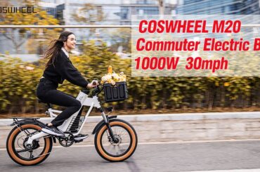COSWHEEL M20 1000W Commuter Electric Bike