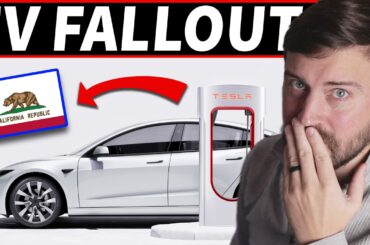 EV & Tesla sales are FALLING in California // How will the state go Fully ELECTRIC?!