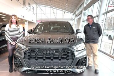 Introducing the New 2024 Audi Q5 Plug-In Hybrid, For Sale at Audi Lexington.