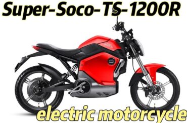 Super Soco TS 1200R Electric Motorcycles