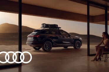 Don't forget Valentine's Day | The fully-electric Audi Q8 e-tron edition Dakar