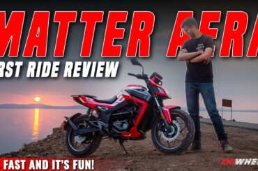 Matter Aera First Ride Review | India’s First Electric Bike With A Gearbox!
