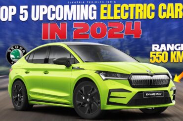 Top 5 Upcoming Electric Cars 2024 | Electric Vehicles India