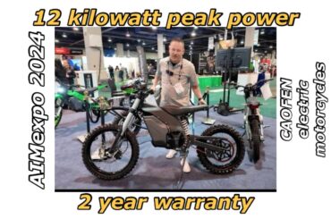CAOFEN electric motorcycles : AIMexpo 2024