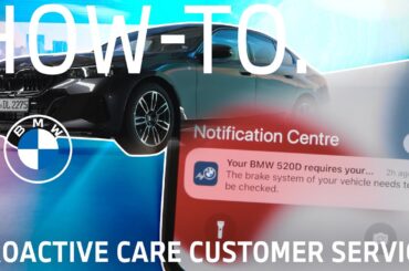 How-To Enable BMW Proactive Care.