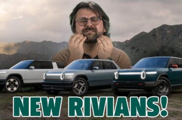 Rivian Unveils Trio of New Electric Vehicles