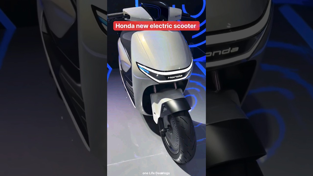 Honda new electric scooter 2024 honda sc e listrik EVSHIFT