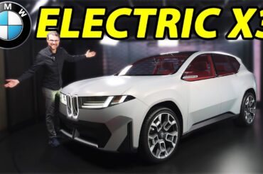 all-new electric BMW X3 REVEAL - 2025 BMW iX3 first REVIEW
