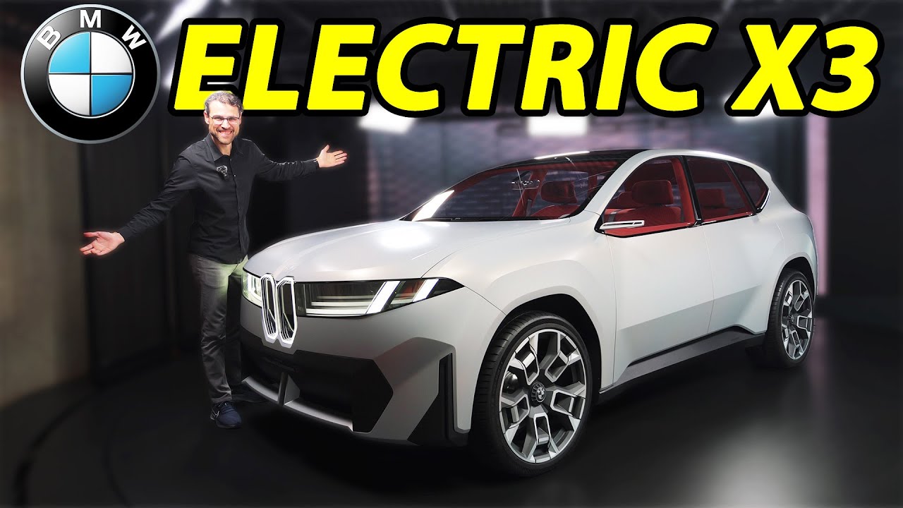 allnew electric BMW X3 REVEAL 2025 BMW iX3 first REVIEW EVSHIFT