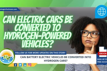 Is it possible to convert electric cars into hydrogen-powered vehicles?