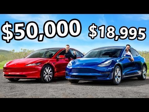 2024 Tesla Model 3 vs The Cheapest Model 3 You Can Buy Throttle House