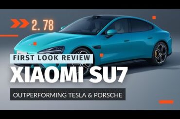 Xiaomi SU7:Official video New EV! Outperforming Tesla & Porsche