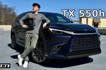 2024 Lexus TX 550h+ Plug in Hybrid Full Review /// Allcarnews