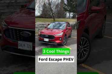 Neat Features of 2024 Ford Escape PHEV SUV #fordescape #plugin #phev #ford #carbuying #cars