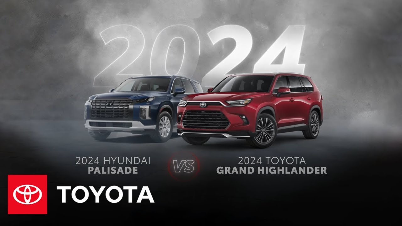 2024 Toyota Grand Highlander vs 2024 Hyundai Palisade Toyota EVSHIFT