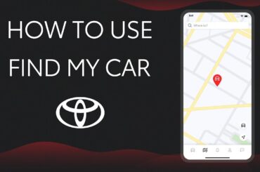 MyToyota App: Find my Car