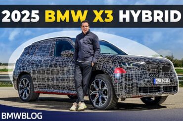 First Look: 2025 BMW X3 Plug-in Hybrid Review